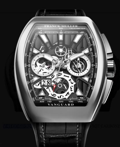 Franck Muller Vanguard Grande Date Review Replica Watch Cheap Price V 45 CC GD SQT BR (NR)